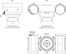 IP видеокамера Beward B89R-2217Z36