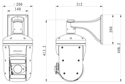 IP видеокамера Beward B57-30RW